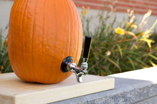 how to make a pumpkin keg