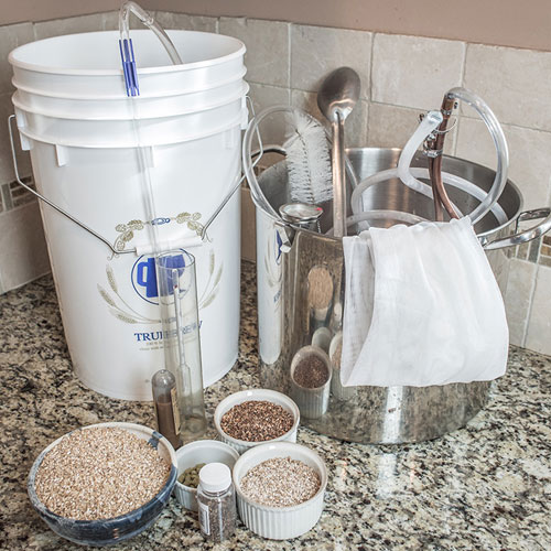 clean homebrewing equipment