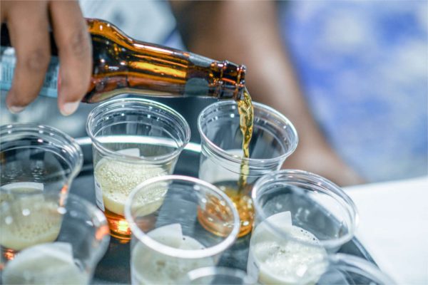 world beer cup judge pouring sample
