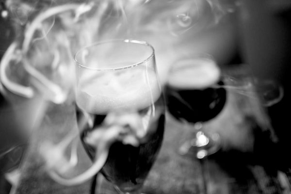 smoke beer black white featured image