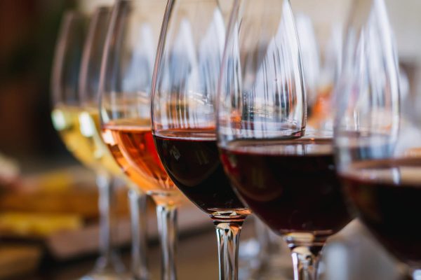 glasses of wine