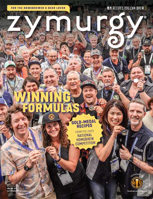 September/October 2023 Zymurgy Magazine cover