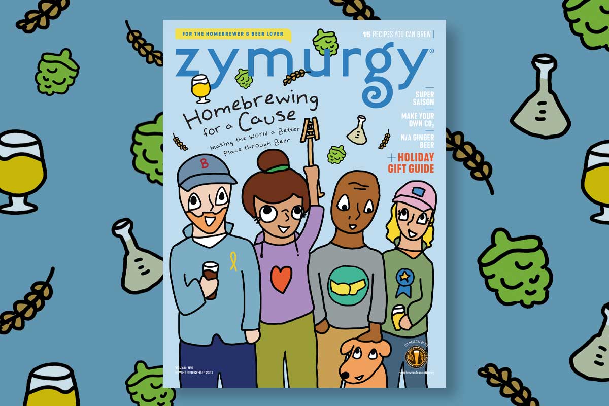 cover of Nov/Dec 2023 Zymurgy magazine
