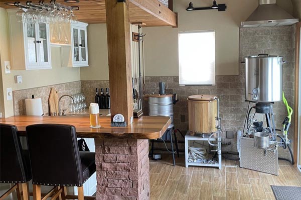 home brewery setup