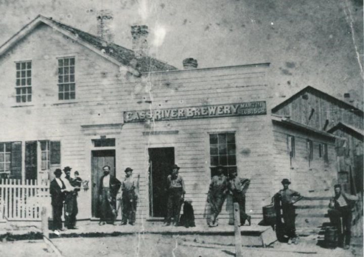 The original Cass River Brewery circa 1880s