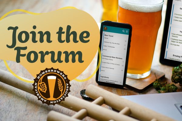 smartphone next to beer join the forum