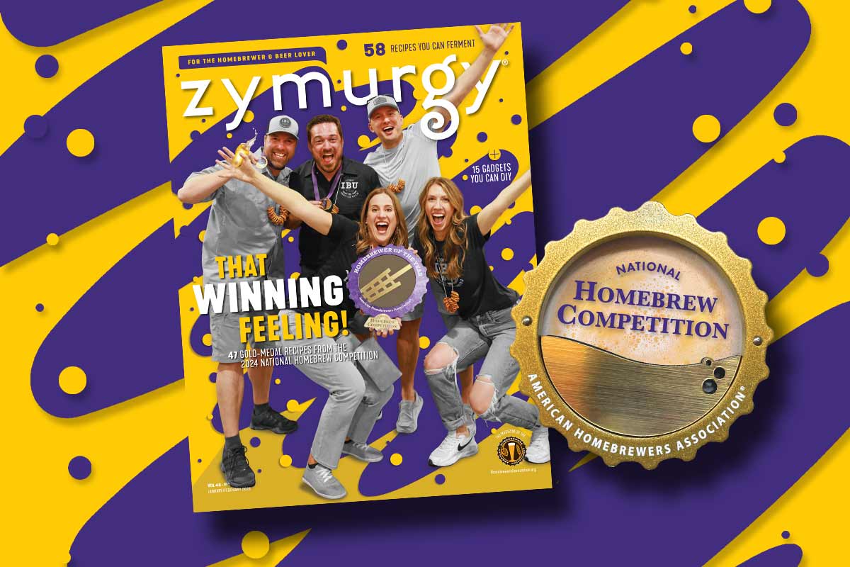 January/February 2025 Zymurgy magazine cover