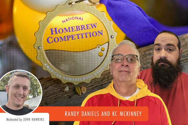 NHC gold medal with Zymurgy Live speakers