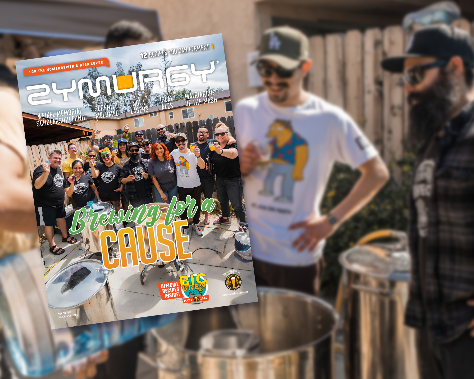 Cover image of Zymurgy Magazine March/April 2026