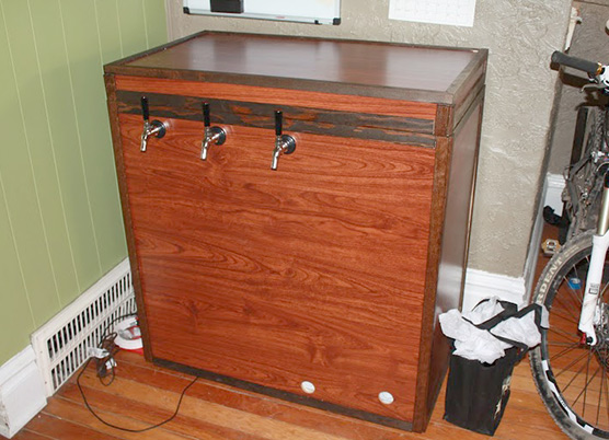 Keezer Homebrewing Build