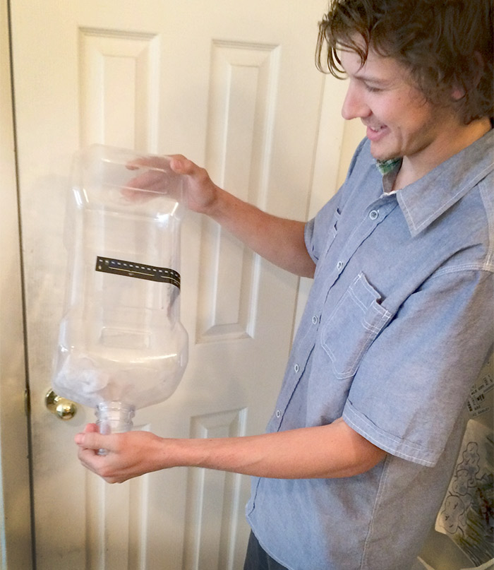 Clean Plastic Carboy