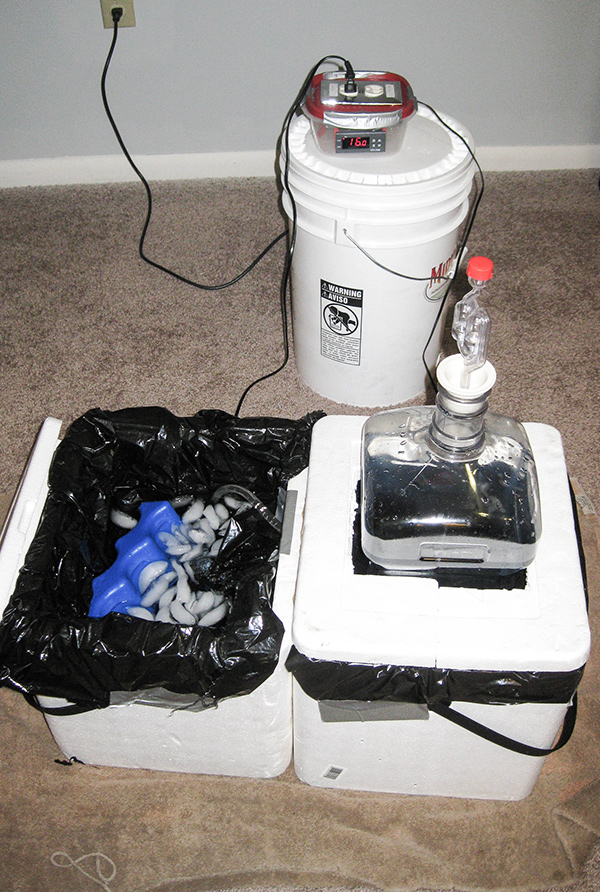 Adit's Foam Fermentation Chillers