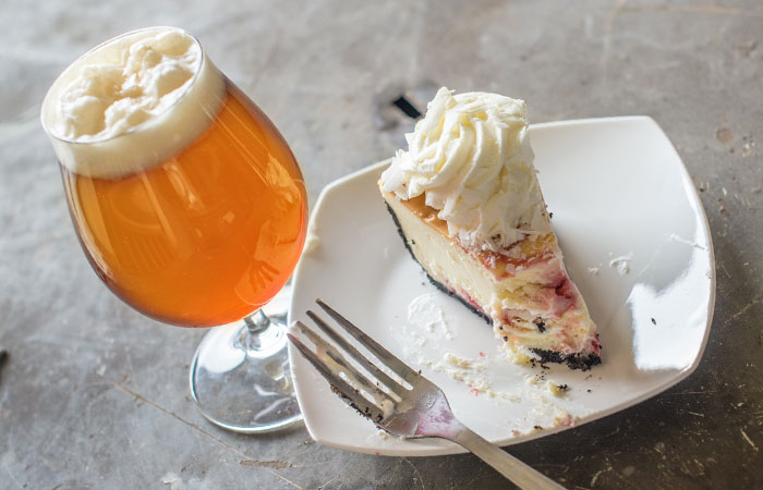 Beer and Cheesecake
